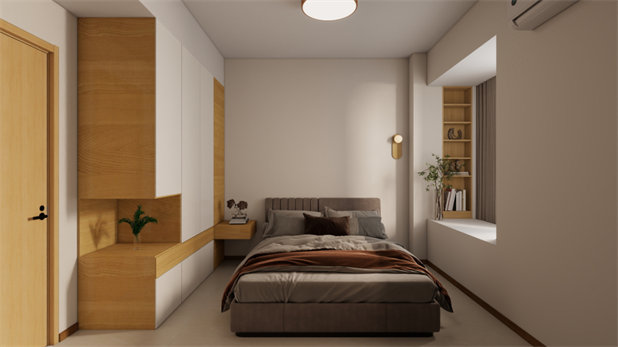 中建宜昌之星89㎡ | 現(xiàn)代原木風(fēng)，以自然雅居詮釋家的純粹與溫馨！